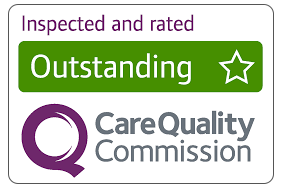 We're CQC inspected & rated Outstanding