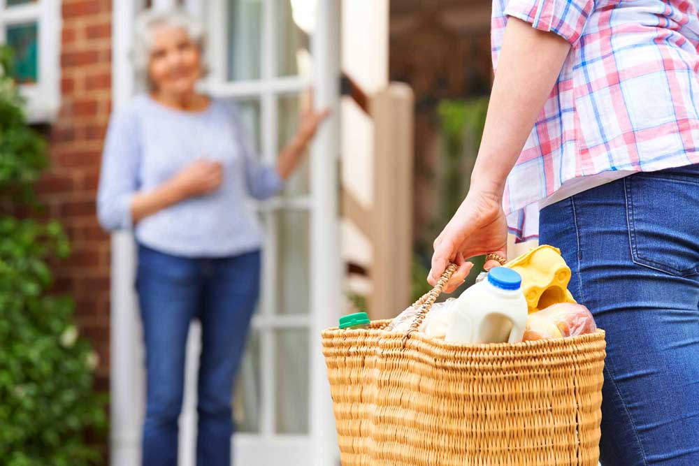 We can help you with grocery shopping, running errands, attending appointments, family support services & more 