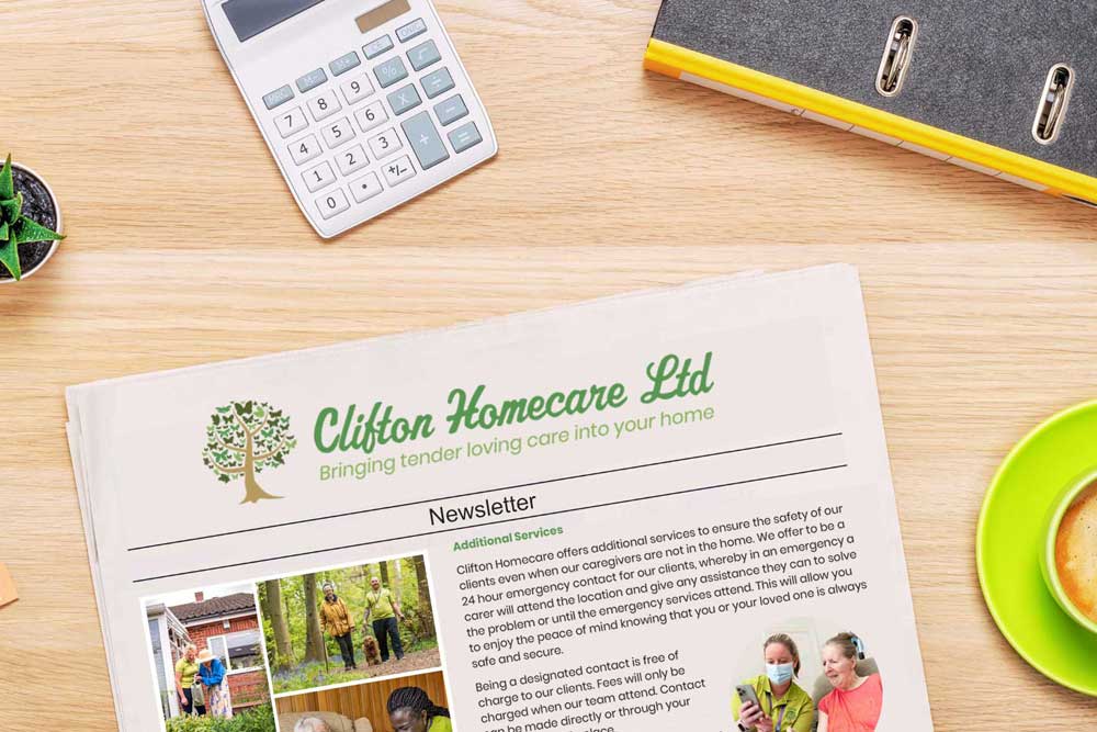 Read our seasonal newsletters & find out more about what's happening at Clifton Homecare