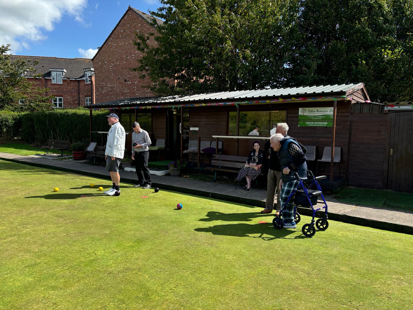 Clifton Homecare Client Social Outing at Wesham Bowling Club